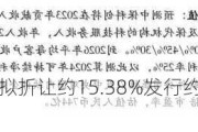 马可数字科技拟折让约15.38%发行约2.12亿股认购股份