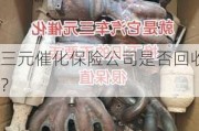 三元催化保险公司是否回收？