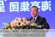 海亮股份：董事长曹建国计划增持公司股份不低于人民币2500万元 不超过人民币3000万元（含）