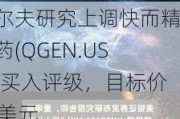 沃尔夫研究上调快而精医药(QGEN.US)至买入评级，目标价50美元