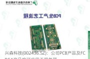 兴森科技(002436.SZ)：公司PCB产品及FCBGA产品均可应用于服务器