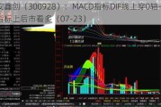 华安鑫创（300928）：MACD指标DIF线上穿0轴-技术指标上后市看多（07-23）