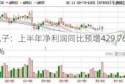 达瑞电子：上半年净利润同比预增429.76%—532.29%