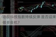 港股科技指数持续反弹 是否迎来做多良机？