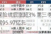 新华保险绩后涨超3% 第三季度归母净利润95.97亿元