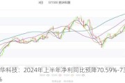 振华科技：2024年上半年净利同比预降70.59%-73.86%