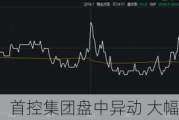 首控集团盘中异动 大幅跳水7.58%