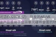 三利谱(002876.SZ)：开发的AR/VR用途产品是用于显示单元硬件里面的材料