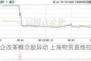 上海国企改革概念股异动 上海物贸直线拉升涨停