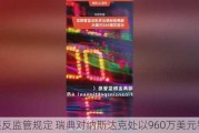 因违反监管规定 瑞典对纳斯达克处以960万美元罚款