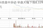 三宝科技盘中异动 早盘大幅下挫8.33%报0.550港元