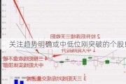 关注趋势明确或中低位刚突破的个股！