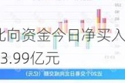 北向资金今日净买入33.99亿元