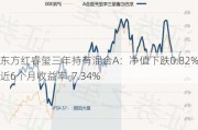 东方红睿玺三年持有混合A：净值下跌0.82%，近6个月收益率-7.34%