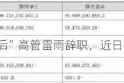 楚天科技“90后”高管雷雨辞职，近日被取保候审