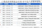 公募频频增聘基金经理 保守型产品谋求进攻