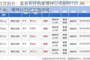 欣贺股份：董事长孙柏豪增持公司股份157.96万股，增持计划已实施完成