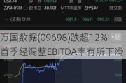 万国数据(09698)跌超12% 首季经调整EBITDA率有所下滑