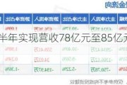 协鑫集成预计上半年实现营收78亿元至85亿元 同比增长39.15%至51.64%