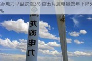 龙源电力早盘跌逾3% 首五月发电量按年下降5.6%