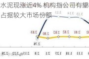 西部水泥现涨近4% 机构指公司有望在非洲占据较大市场份额