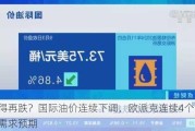 还得再跌？国际油价连续下调，欧派克连续4个月下调需求预期