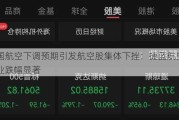 美国航空下调预期引发航空股集体下挫：捷蓝航空等企业跌幅显著