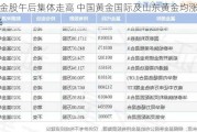 黄金股午后集体走高 中国黄金国际及山东黄金均涨逾4%