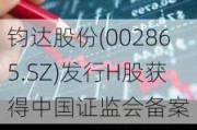 钧达股份(002865.SZ)发行H股获得中国证监会备案