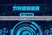 财税数字化概念异动拉升 长亮科技冲高涨超12%