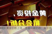 COMEX 黄金价格上涨，市场分歧仍存：关注美联储会议