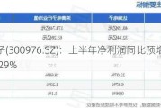 达瑞电子(300***6.SZ)：上半年净利润同比预增429.76%-532.29%