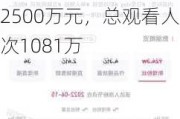 东方甄选股价上涨5.85%：与辉同行直播带动销售额达1000万元-2500万元，总观看人次1081万