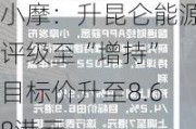 小摩：升昆仑能源评级至“增持” 目标价升至8.68港元