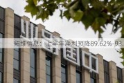 拓维信息：上半年净利预降89.62%-93.08%