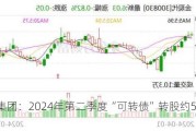 九洲集团：2024年第二季度“可转债”转股约5.53万股