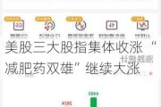 美股三大股指集体收涨 “减肥药双雄”继续大涨