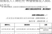 益生股份(002458.SZ)5月白羽肉鸡苗销售收入1.96亿元  种猪销售收入866.65万元