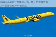 Spirit Airlines一度暴跌37%，传正与债券持有人讨论潜在破产申请条款