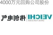 伟创电气：拟2000万元-4000万元回购公司股份