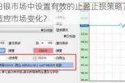 如何在白银市场中设置有效的止盈止损策略？这些策略如何适应市场变化？