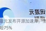 腾讯混元发布开源加速库，生图时间缩短75%