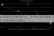 银行年度分红密集来袭 农行、苏州银行等下周发放“红包” 还有5288亿元在路上