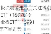 双创板块震荡走高，关注科创创业ETF（15***81）、创业板ETF（159915）等产品走势