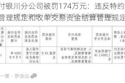 易生支付银川分公司被罚174万元：违反特约商户实名制管理规定和收单交易资金结算管理规定