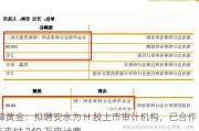 赤峰黄金：拟聘安永为 H 股上市审计机构，已合作 2 年支付 240 万审计费