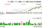 财报速递：黑猫股份2024年半年度净亏损5448.36万元