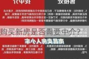 购买新房是否需要中介？