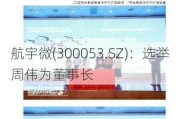 航宇微(300053.SZ)：选举周伟为董事长