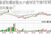 国盛金控最新股东户数环比下降10.49% 筹码趋向集中